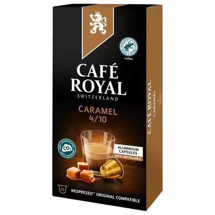 Cafea capsule Café Royal Caramel, 10 bucati