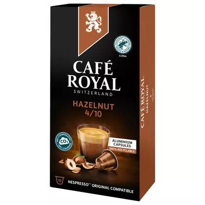 Cafea capsule Café Royal Hazelnut, 10 bucati