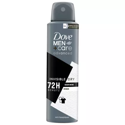 Deodorant spray Dove Men Care Invisible Dry, 150ml