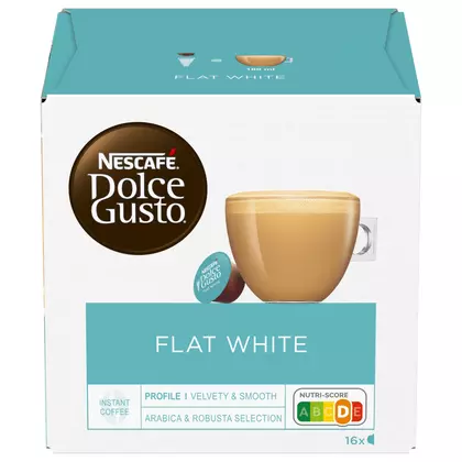 Cafea capsule Nescafé Dolce Gusto Flat white, 16 bucati