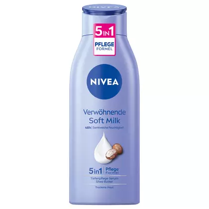 Lotiune de corp NIVEA Soft Body Milk, 400ml