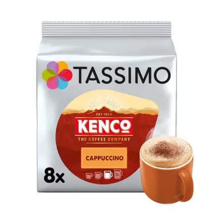 Cafea capsule Tassimo Kenco Cappuccino, 8 bucati