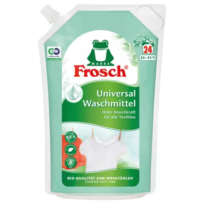 Detergent rufe Frosch Universal, 24 spalari