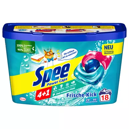 Detergent rufe Spee Power, 18 spalari