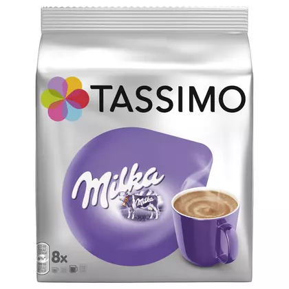 Cafea capsule Tassimo Milka, 8 bucati