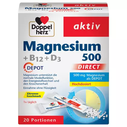Supliment Vitamine Doppelherz Aktiv Direct Magneziu, 20g