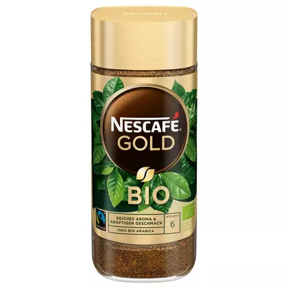 Cafea Nescafé Gold Bio, 100g