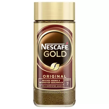 Cafea Instant Solubila Nescafé Gold Original, 100g