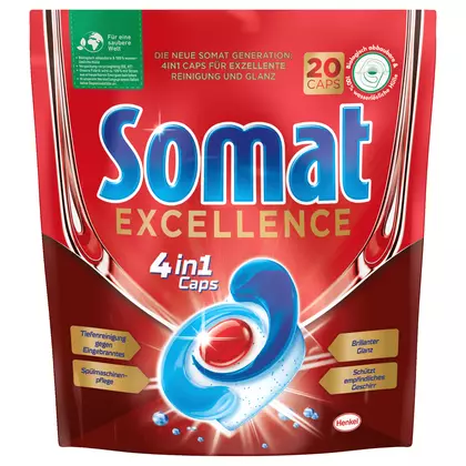 Detergent vase automat Somat Excellence 4in1