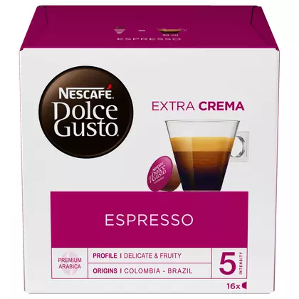 Cafea capsule Nescafé Espresso Dolce Gusto, 16 bucati