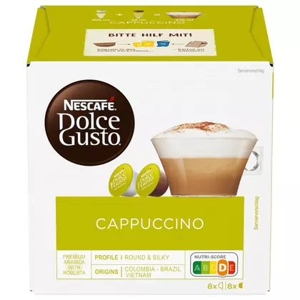 Cafea capsule Nescafé Cappuccino Dolce Gusto, 16 bucati