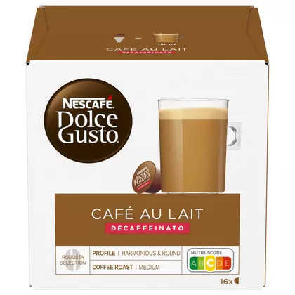 Cafea capsule Nescafé Café Dolce Gusto Au Lait Entkoffeiniert, 16 bucati