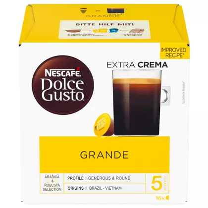 Cafea capsule Nescafé Dolce Gusto Crema Extra, 16 bucati
