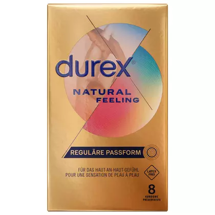 Prezervative Durex Natural Feeling, 8 bucati