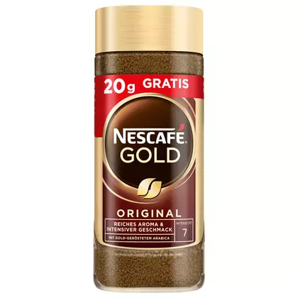Cafea Nescafé Gold Instant, 220g