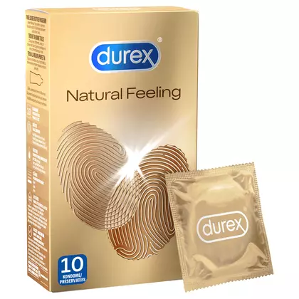 Prezervative Durex Natural Feeling, 10 bucati