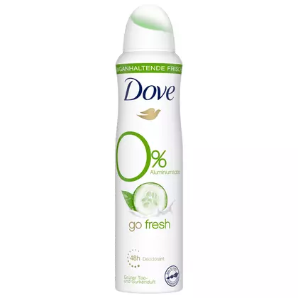 Deodorant spray Dove Verde Fresh Fara Aluminiu Tee, 150ml