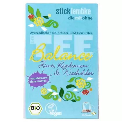 Ceai Stick & Lembke Bio Balance, 18 pliculete