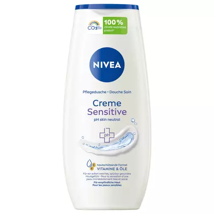 Crema de dus NIVEA Crème Sensitiv, 250ml