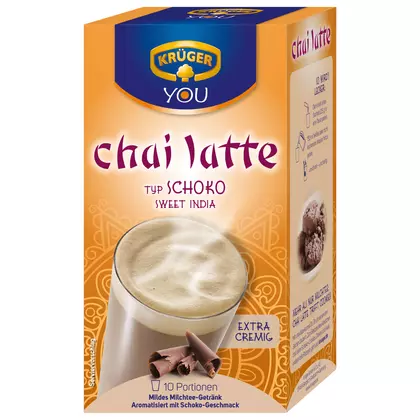 Ceai Krüger India Latte Sweet Chai, 10 pliculete