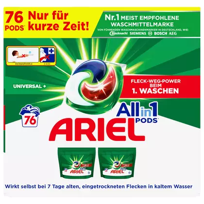 Detergent rufe Ariel All in 1 All-in-1