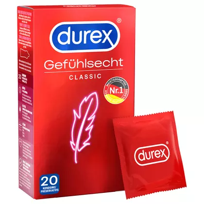 Prezervative Durex Classic, 20 bucati