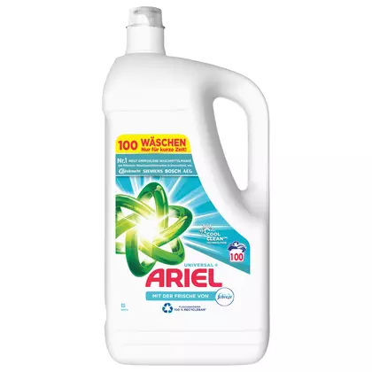 Detergent rufe Ariel Frische, 100 spalari